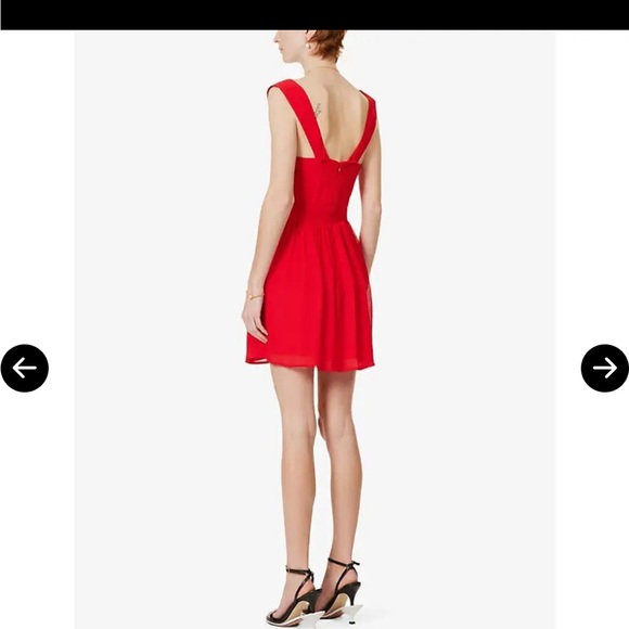 REFORMATION 
Taiga Crepe Mini Dress - Picture 2 of 9